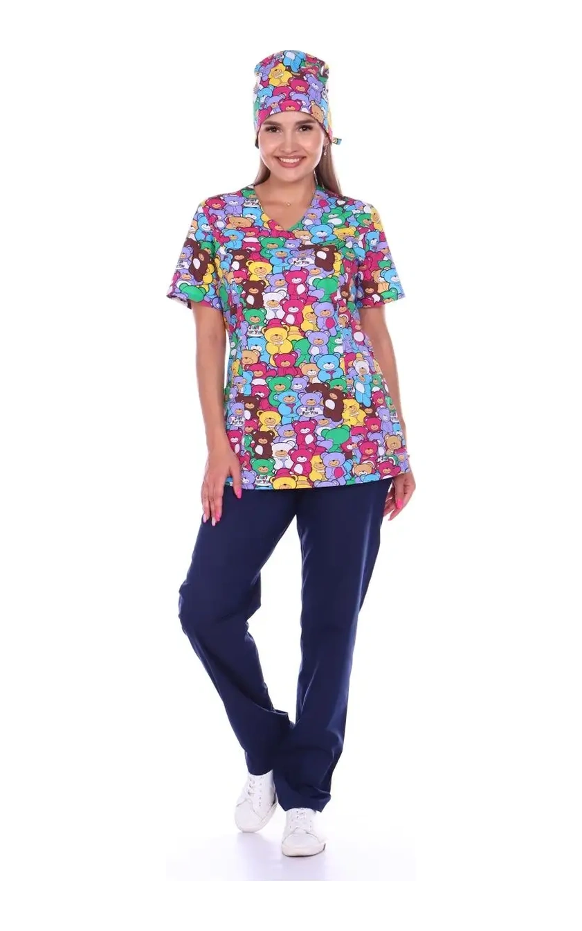 Medicina Plus Kadın Tıbbi Pantolonlar İş Kıyafeti 114013126 Mavi