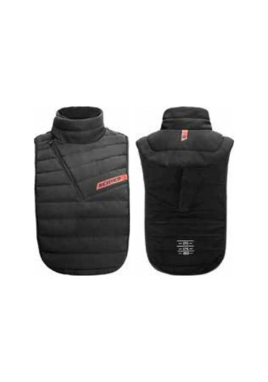 Motosiklet Boyun Rüzgar Koruma Uzun Hi-tech 600d Oxford Kumaş Motor Göğüs Yağmur Koruma Siyah