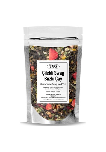 Tos The Organic Spices Çilekli Swag Buzlu Çay 40 G
