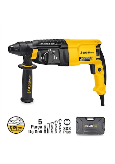 Sgs 5177 800W Kırıcı Delici Matkap 26 MM