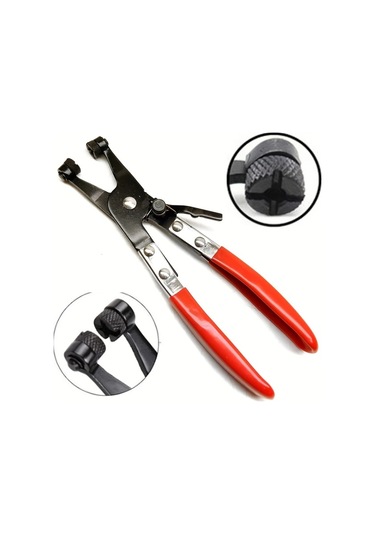 Hightower 25.6" Esnek Hortum Kelepçesi Ve Pense Seti - Kaymaz Ratchet Kilitleme Mekanizmalı