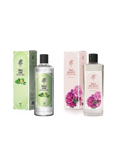 Rebul Lime Kolonya 270 ML + Rebul Bouquet Kolonya 270 ML 2'li Set