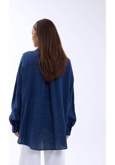 7399 Gömlek-lacivert Laci Vert