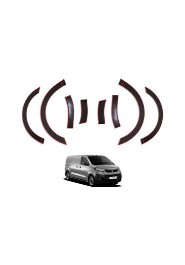 Peugeot Expert 3 Traveller Ferrous Çamurluk Koruma Dodik Seti 8 Parça 2017 Ve Üstü