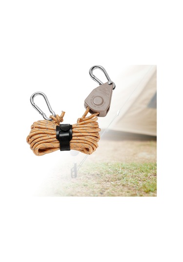 Suntek Cırcırlı Askı Halat Askısı Hızlı Kahverengi Kahverengi