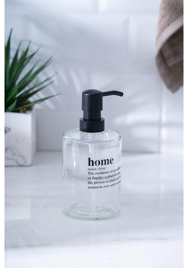 Acar Louvre Cam Sıvı Sabunluk - 450 Ml Şeffaf