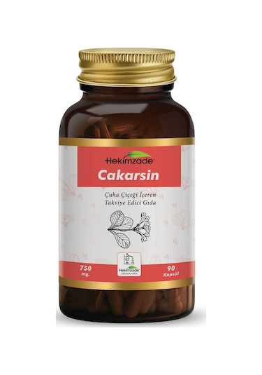 Hekimzade Cakarsin Çuha Çiçeği İçeren Takviye Edici Gıda 750mg 90 Kapsül