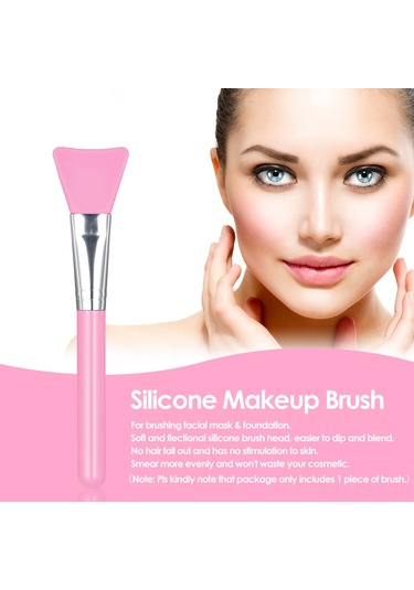 Samdoo Yeşil Silikon Maskara Fırçası - Yumuşak Uçlu, Saçsız, Deri Dostu, Ev & Seyahat Kullanıma Uygun