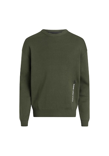 Calvin Klein Erkek Kazak Yeşil