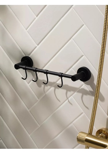 Stolz Loft Basic Havluluaskı, 4 Kancalı 174948532 Siyah