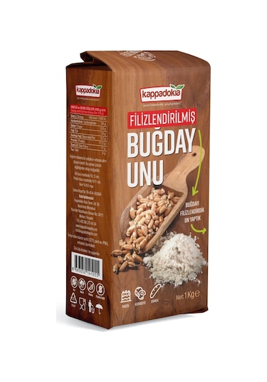 Kappadokia Filizlendirimiş Buğday Unu 1 Kg