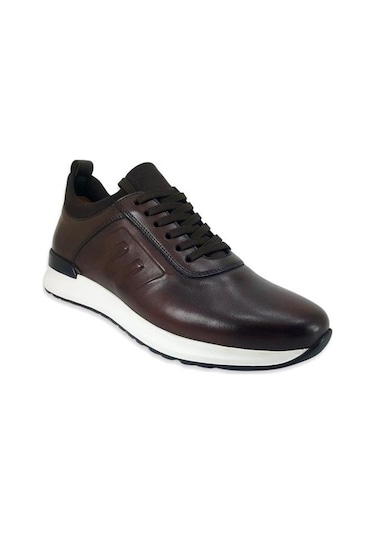 Libero 4195 Günlük Casual Erkek Deri Ayakkabı-Kahverengi-Kahve Rengi Kahverengi