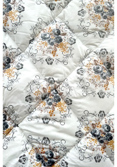 Alla Turca 4 Yastık Kılıflı Çift Taraflı Desenli Uyku Seti-kanaviçe Antrasit