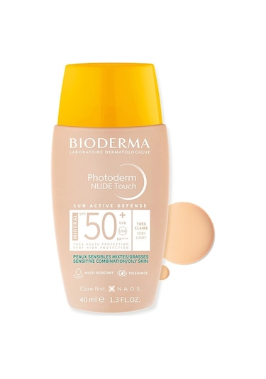 Bioderma Photoderm Nude Touch Very Light Güneş Kremi SPF50+ 40 ML