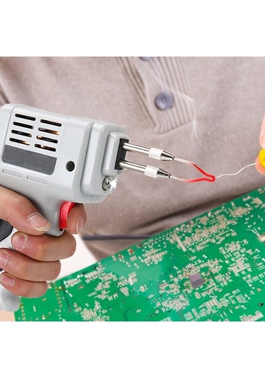 Çantalı 100w Tabanca Havya Seti Lehim Makinası Pompa Pasta Zımpa