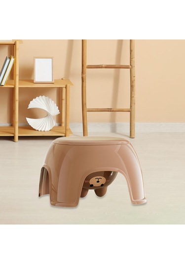 Suntek Çocuk Sandalyesi Masa İç Mekan Dış Kullanımı Yatak Kahverengi