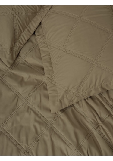 Cotton Box Serra Çift Kişilik Yatak Örtüsü Tila Bej Bej