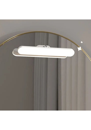 Buffer Dokunmatik Usb İle Şarj Olabilen 27 Cm Led Aydınlatma Makyaj Aynası Beyaz