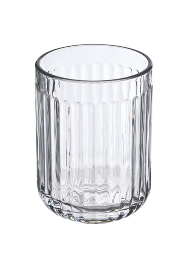 Cam Diş Fırçalık Yükseklik 11 Cm Banyo Diş Fırçalığı Ikea Şeffaf