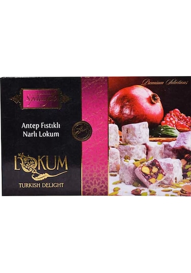 Erdem Sepetçioğlu Antep Fıstıklı Narlı Lokum 300G