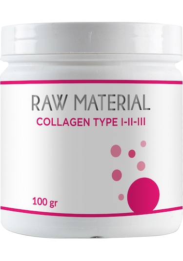Raw Material Collagen Type I-II-III 100 G