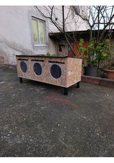 Dış Mekan Osb Kedi Evi Dayanıklı Ve Su Geçirmez Barınak