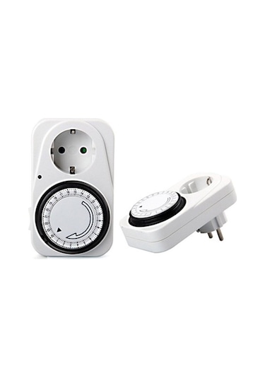 Kt287a Zaman Ayarlı Priz Mekanik Zaman Saati