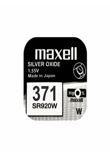 Maxell 371 Sr920w Saat Pili-2 Adet-