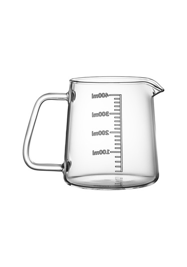 Emsan Lia Borosilikat Ölçü Kabı 400 Ml Şeffaf