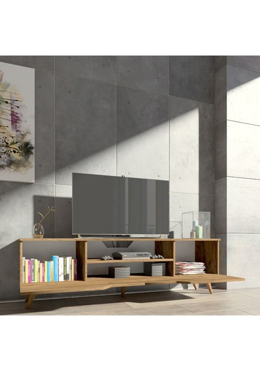 Luzon Tv Sehpası Tv Ünitesi Çam