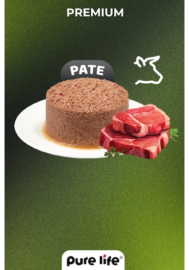 Pate Kuzu Etli Yavru Köpek Konserve Yaş Mama 400 Gr
