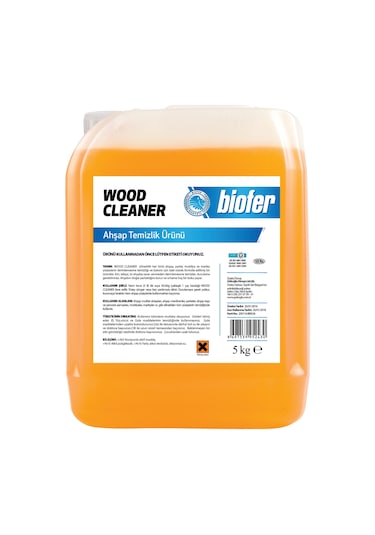 Biofer Wood Cleaner Ahşap Temizlik Ürünü 5 KG