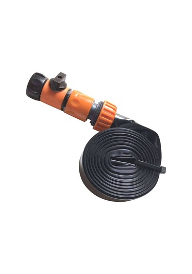 Padalink Bahçe Trenbolin Sulama Cihazı - 12 Metre Oranj Pvc Multifonksiyonlu Sprey