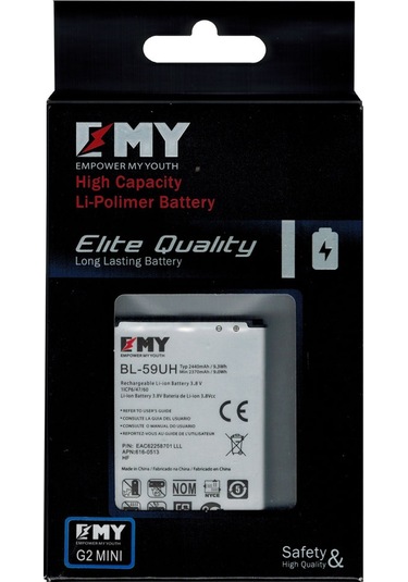 Lg G2 Mini Uyumlu Emy Batarya Bl-59uh