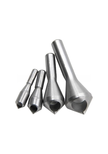 Maiyame Hss Malzeme İçten Talaş Atan 2-20mm Geniş Açıklı Yumuşak Tırnak Kaldıran 4'lü Fırsatlı Çapraz Delik Freze Seti 15-20mm Tekli 103g Doğal Rengi