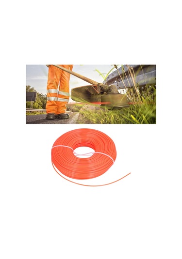 Springsun 120m 2.4mm Neylon Çim Kesici Teli Değişen Parça