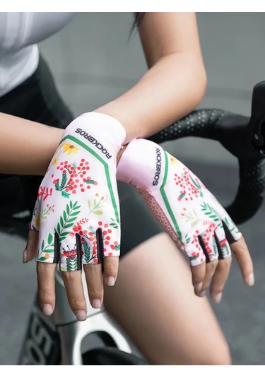 Rockbros Kadınlar İçin Parmaksız Bisiklet Spor Eldivenl 442892347