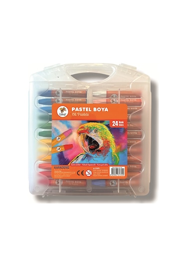 Lino Yağlı Pastel Boya 24'lü Renkli