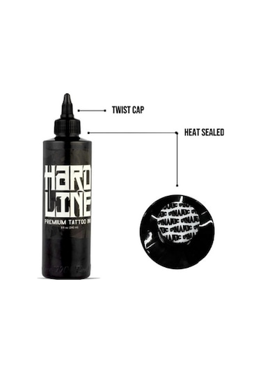 Dynamic Black Hardline 8oz