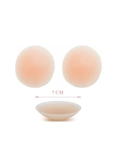 Kadın Silikon Göğüs Ucu Kapatıcı-9035103480887 Ten Rengi