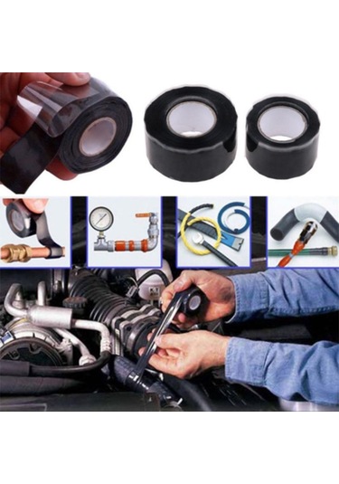 150cm Bant Yaması Güçlü Güçlü Kauçuk Su Geçirmez Conta Tamir Bandı Rulosu