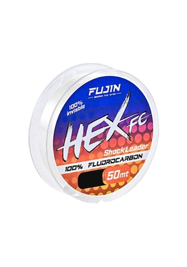 Fujin Hex Fc Leader 50mt Misina 0,14 Mm