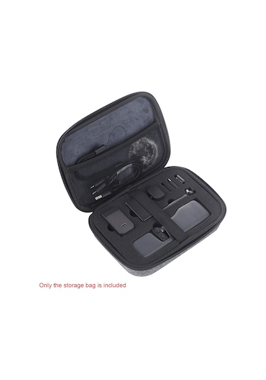 Vkemall Andoer Gri Kamera Çantası - Djı Osmo Pocket 2 İçin Spor Kamerası Taşıma Çantası 20x15x5.5cm