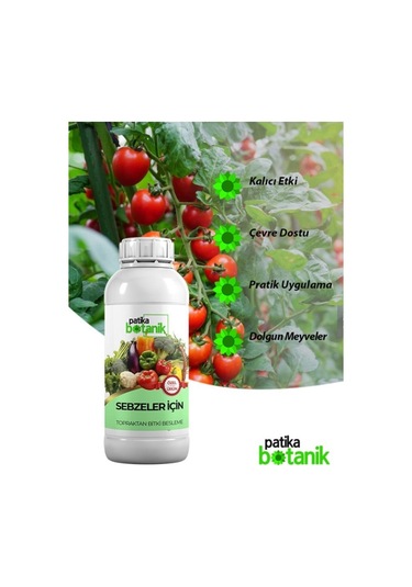 500 Ml Sebzeler İçin Bitki Besini - Topraktan