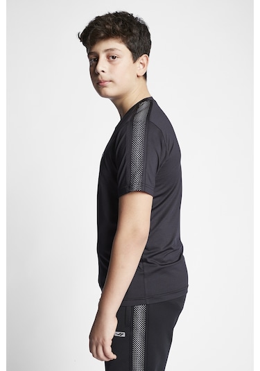 Lescon Siyah Çocuk Kısa Kollu T-Shirt 23B-3135 Siyah