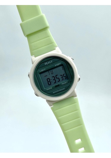 Penly Su Geçirmez Dijital Çocuk Kol Saati 219 Model Yeşil +4 Renk Kronometre-alarmlı 5atm