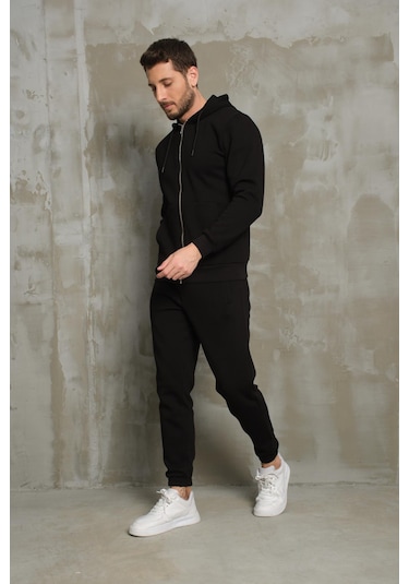 Mysport Erkek 5016 Eşofman Takımı Siyah