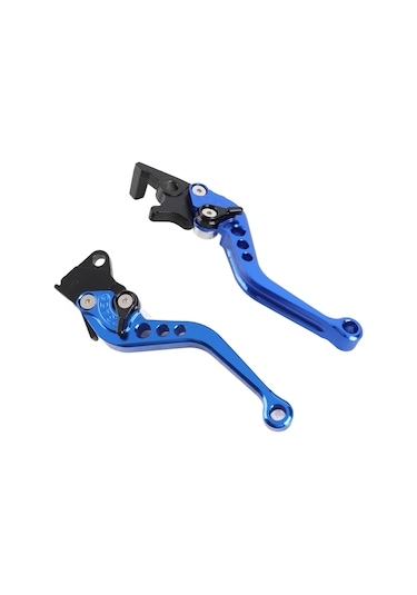 Yaozixa Motosiklet Cnc Alüminyum Fren Kolu Mavi - Dayanıklı, Güvenli Sürüş, Suzuki Ve Çoğu Model Uyumlu 1 Çift