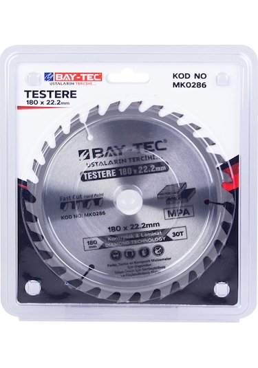 Baytec Sunta Testere Elmas 180mm*36T*22.2mm MK0286