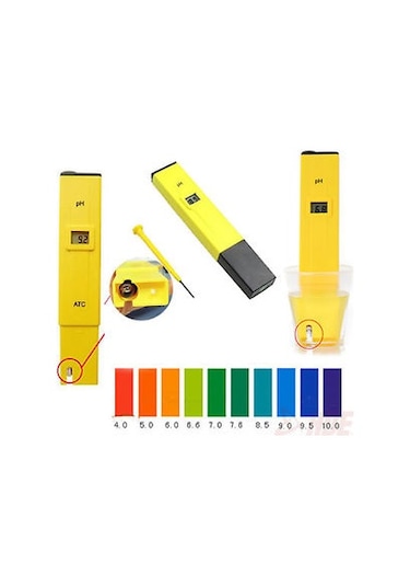 Ph Metre Ph Ölçer 2022 Üretim Akvaryum 2Ad Özel Kal. Sıvısı Dahil